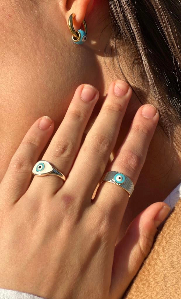 Talya Evil Eye Ring