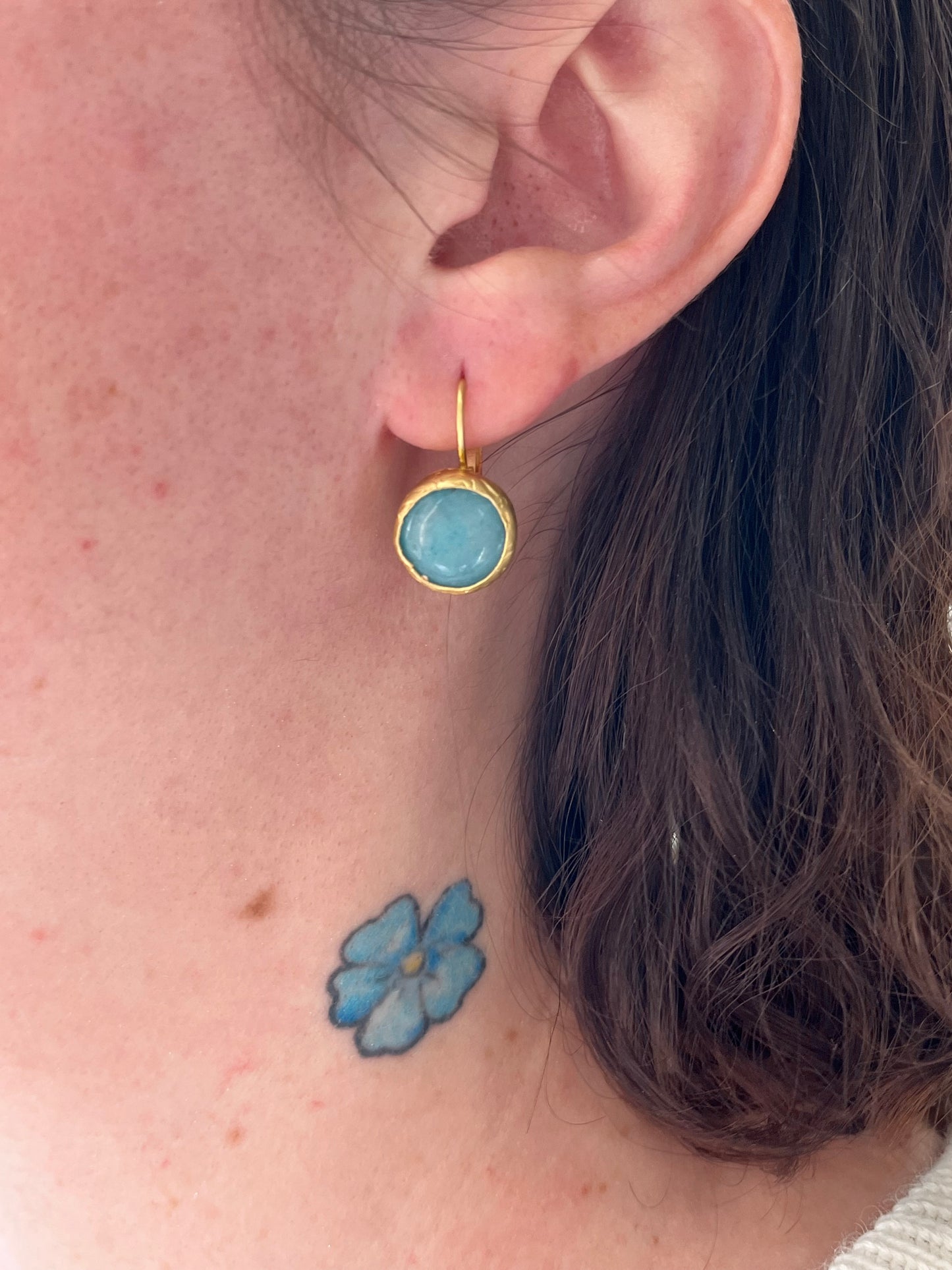 Natural Stone Earrings