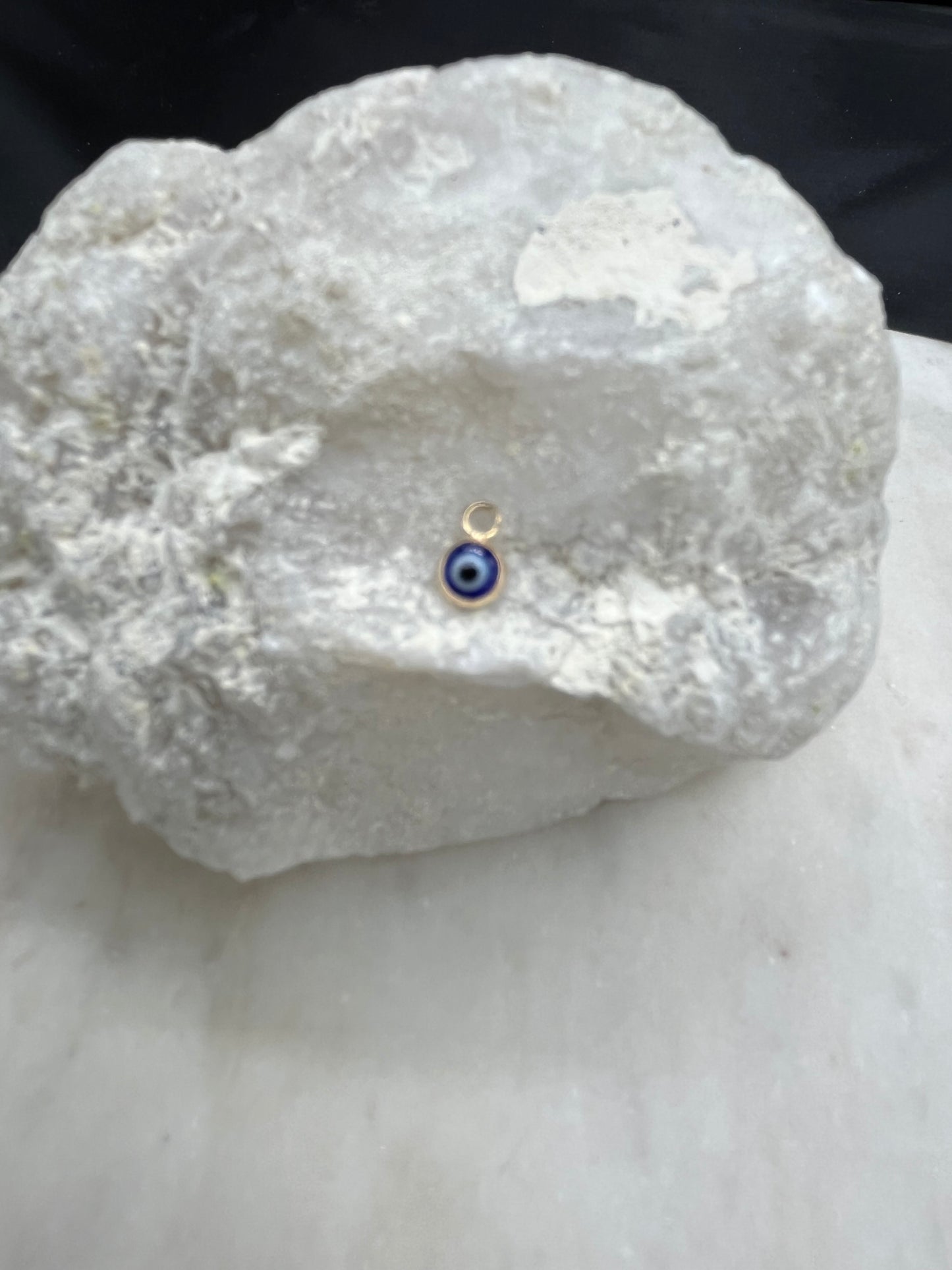 Gold Evil Eye Charm