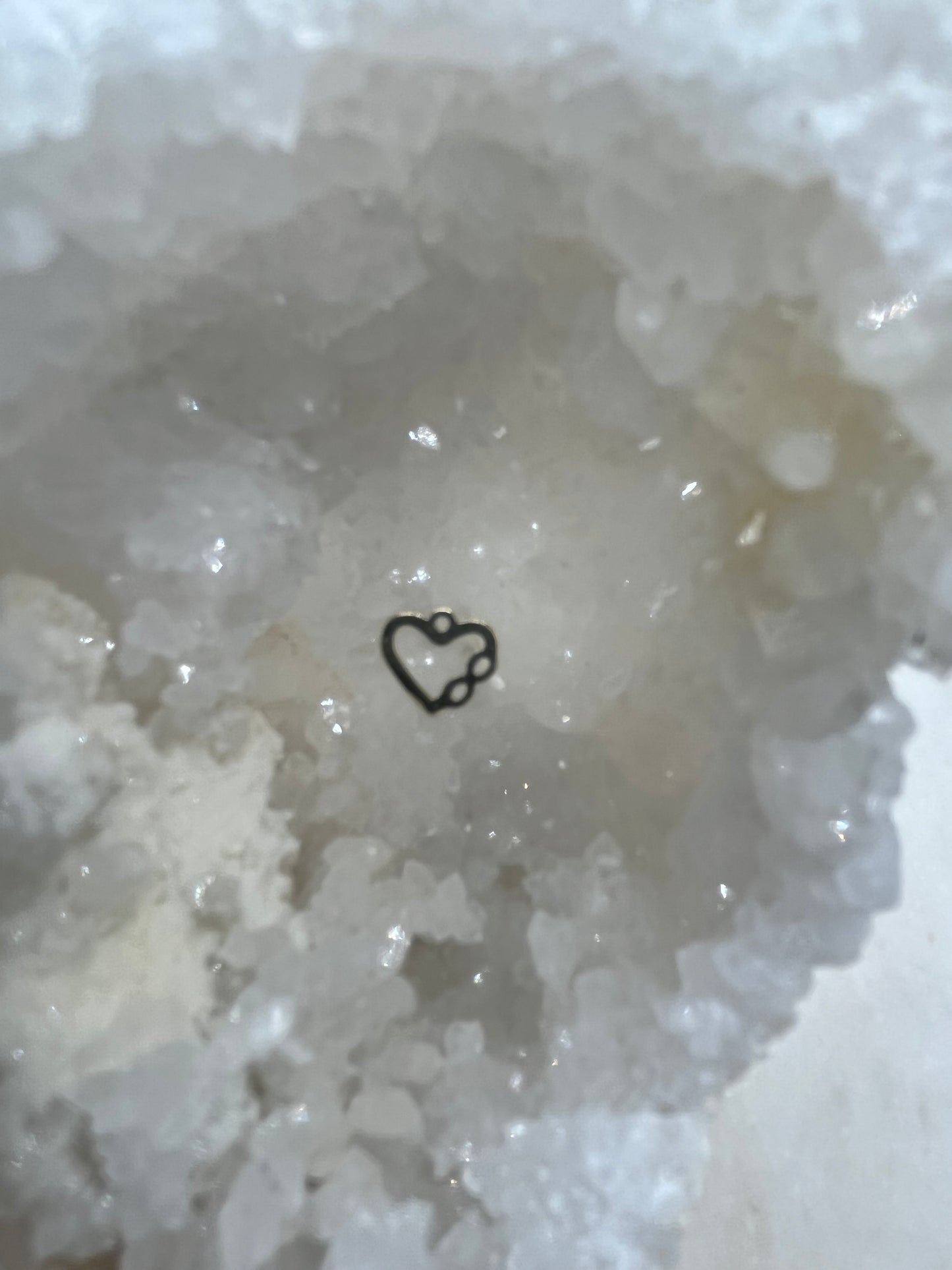 Gold Eternal Heart Charm