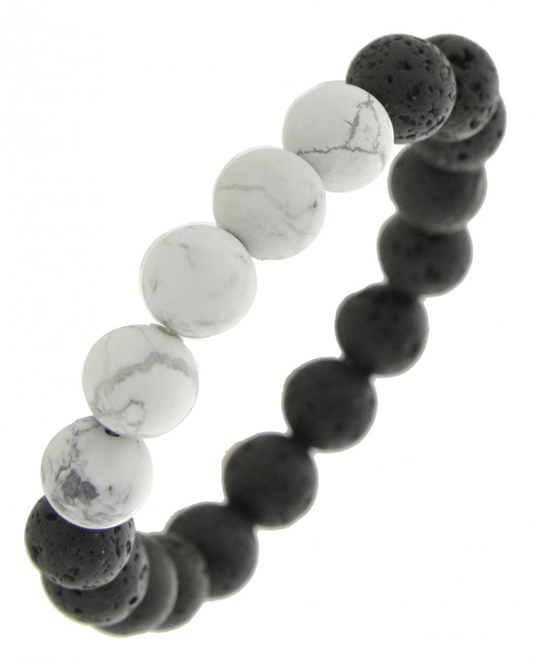 Beaded Stone Bracelet