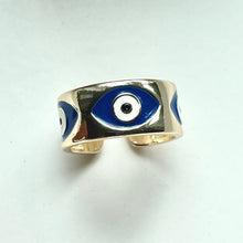 Load image into Gallery viewer, Delfin Evil Eye Ring