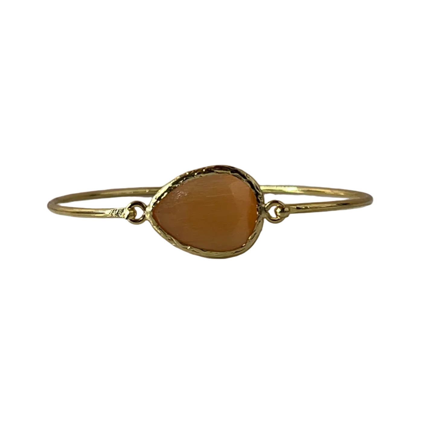 Cats Eye Tear Drop Bangle