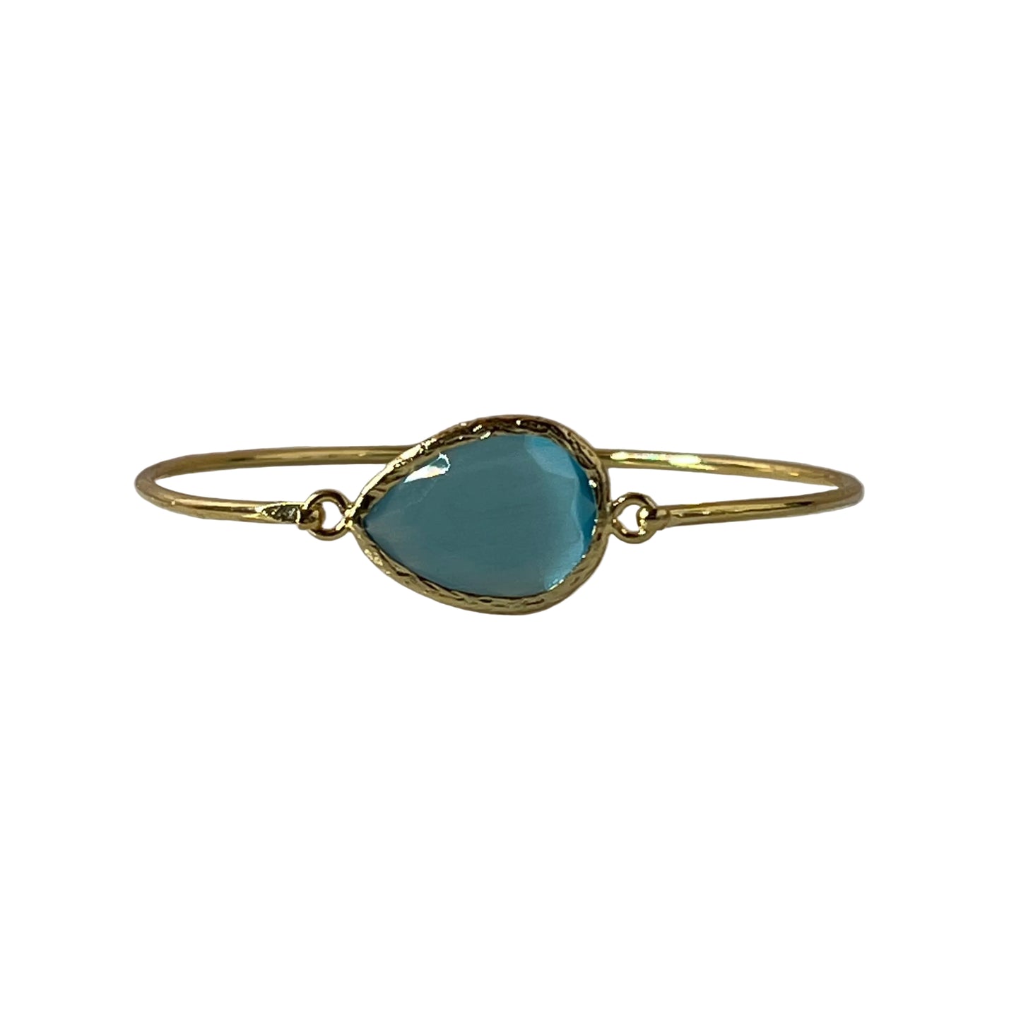 Cats Eye Tear Drop Bangle