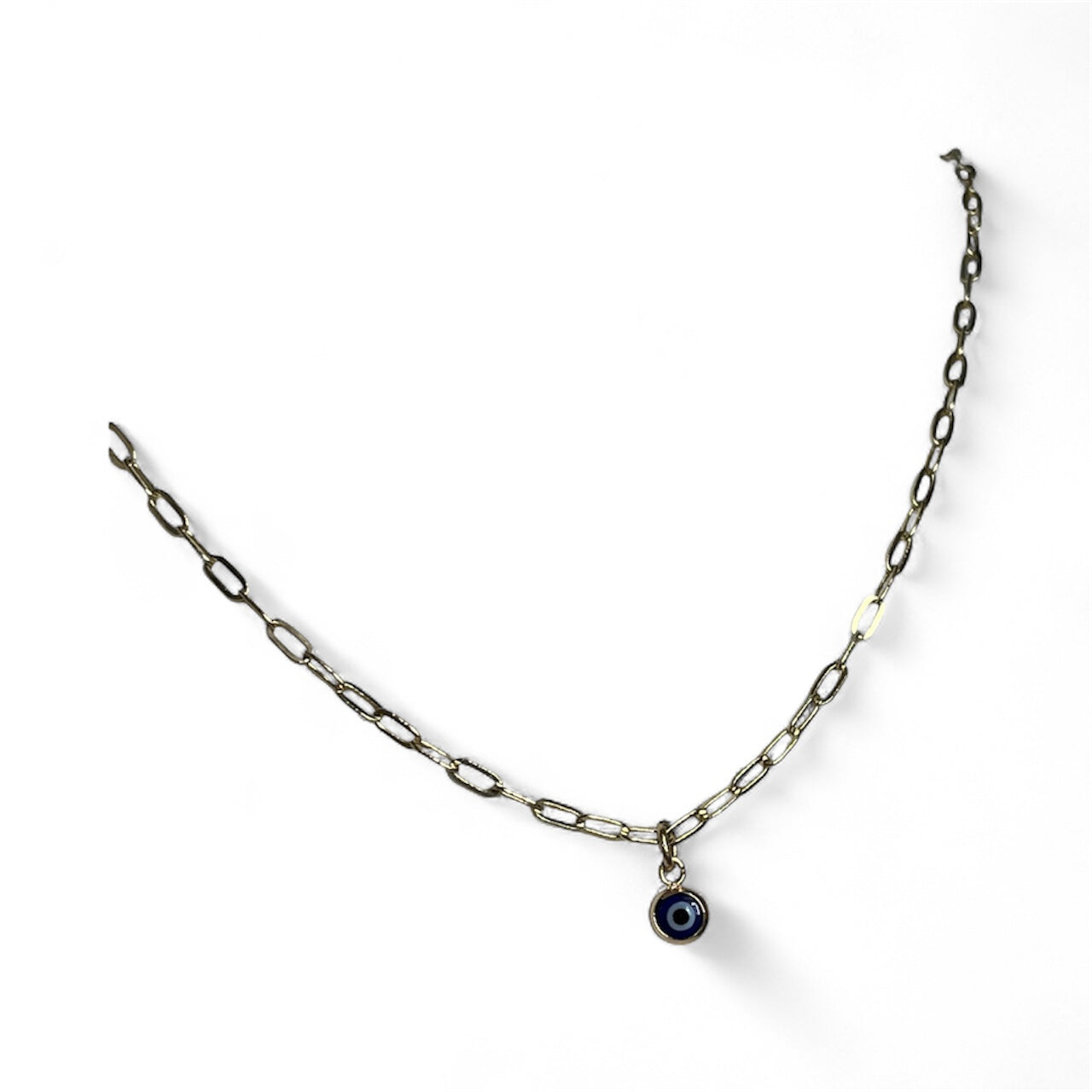Gold Evil Eye Necklace