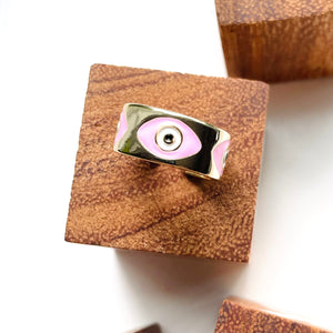 Delfin Evil Eye Ring