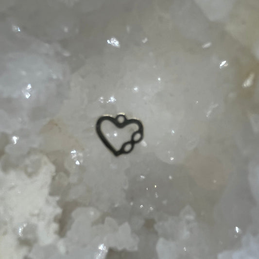 Gold Eternal Heart Charm