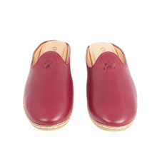 Load image into Gallery viewer, Bordeaux Mules - Women&#39;s - Charix Shoes