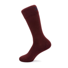 Load image into Gallery viewer, Bordeaux Socks - Charix Shoes