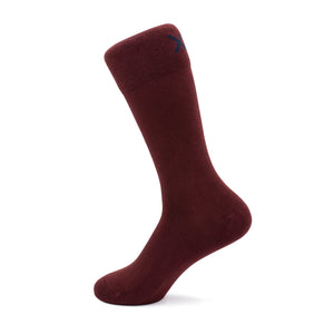 Bordeaux Socks - Charix Shoes