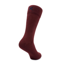Load image into Gallery viewer, Bordeaux Socks - Charix Shoes