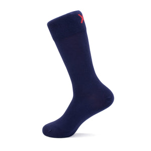 Dark Navy Socks - Charix Shoes