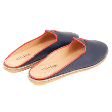 Load image into Gallery viewer, Dark Navy Mules - Women&#39;s - Charix Shoes