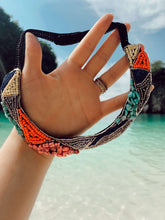 Load image into Gallery viewer, Bead Embroidery Handmade Makbule Necklace by Seyyah