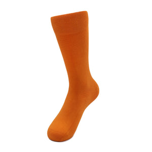 Orange Socks - Charix Shoes