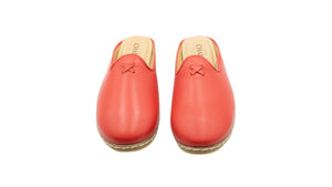 Red Mules - Women's - Charix Shoes