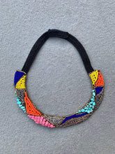 Load image into Gallery viewer, Bead Embroidery Handmade Makbule Necklace by Seyyah