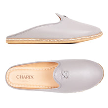 Load image into Gallery viewer, Ultimate Gray Mules - Women&#39;s - Charix Shoes